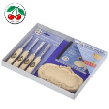 Длета за дърворезба - комплект с DVD и плака за врата Kirschen 3435000