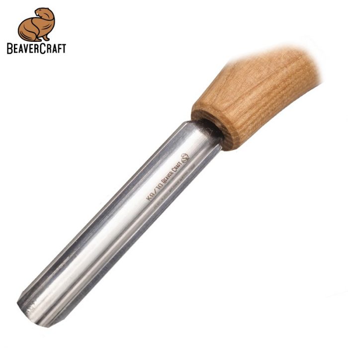 Длето за дърворезба - полуобло / BeaverCraft P9/10 / 2