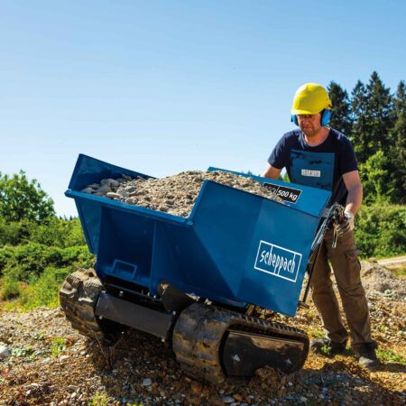 Бензинов верижен дъмпер самосвал 500kg, 6.5HP / Scheppach DP5000 / 13