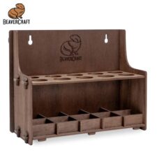 Дървена поставка за инструменти, тъмно дърво - импрегнирано / BeaverCraft TH20dark /