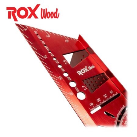 Дърводелска чертилка лястовича опашка - алуминиева / ROX 153ROX0092 / 4