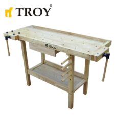 Дърводелска маса / Дърводелски тезгях 1520 x 620 x 855 мм / Troy 25922 /