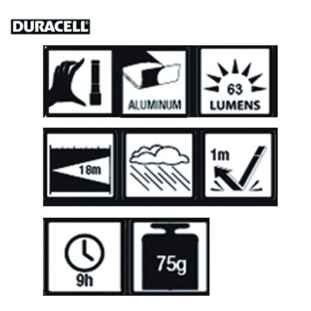 DURACELL Фенерче CMP-5 16 бр в стилаж 3