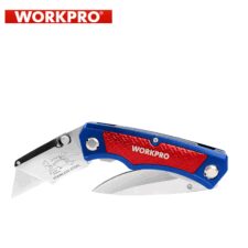Двустранен сгъваем нож / Workpro W011011 /