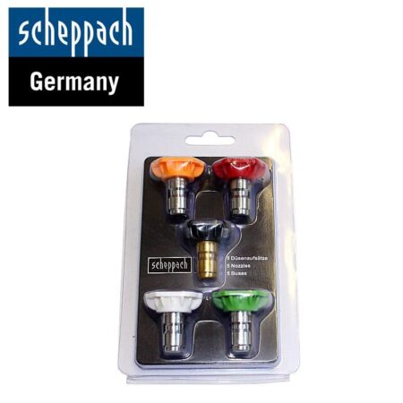 Дюзи за водоструйка HCP2600 / Scheppach 7907705701 / комплект 5 части 2