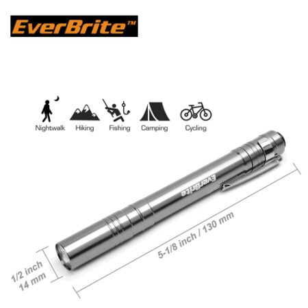 Джобни фенерчета тип писалка 4 броя / EverBrite E007028 / 3