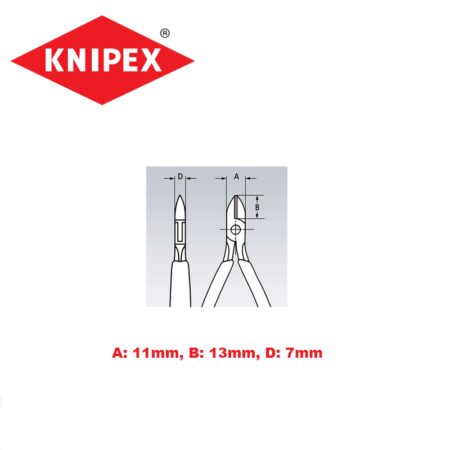 Електричарски странични резачки, 115 мм / KNIPEX 770115 / 2
