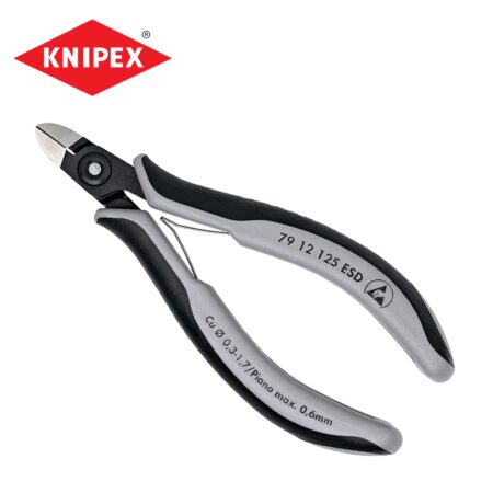Електричарски странични резачки, 125 мм мини / KNIPEX 7912125ESD / 1