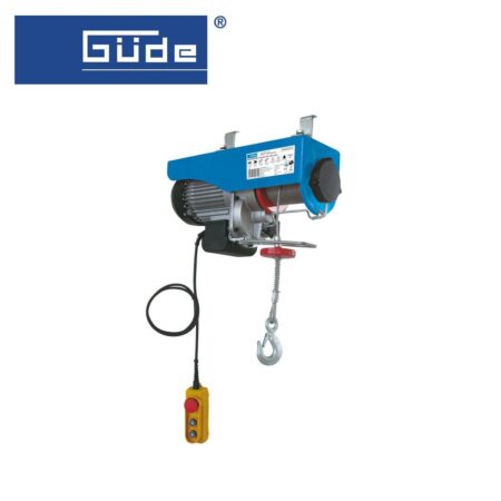 Електрически Телфер 1600W, 500/1000кг / GUDE 1709 / 1