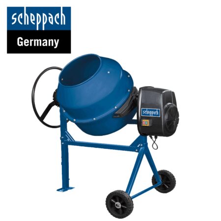 Електрическа бетонобъркачка Scheppach MIX160 / 5908405901 / 1