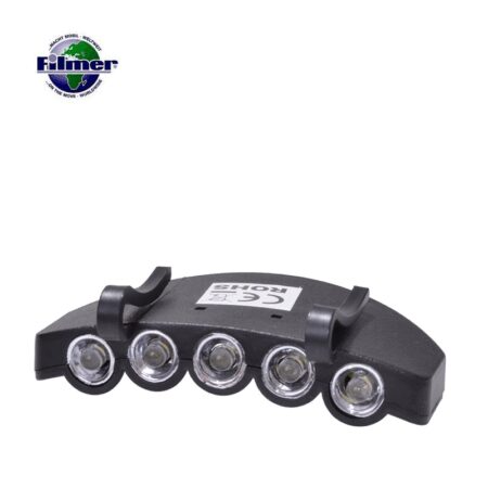 Фенер за шапка с козирка, 5 LED диода 1