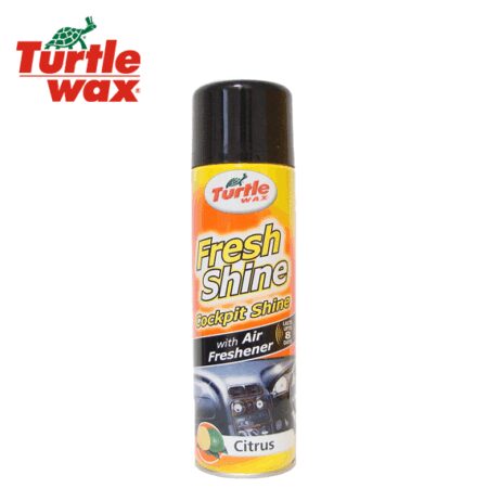 СПРЕЙ ЗА ТАБЛО - Полиращ спрей, с освежител за въздух - лимон Turtle Wax FRESH SHINE - LEMON 1