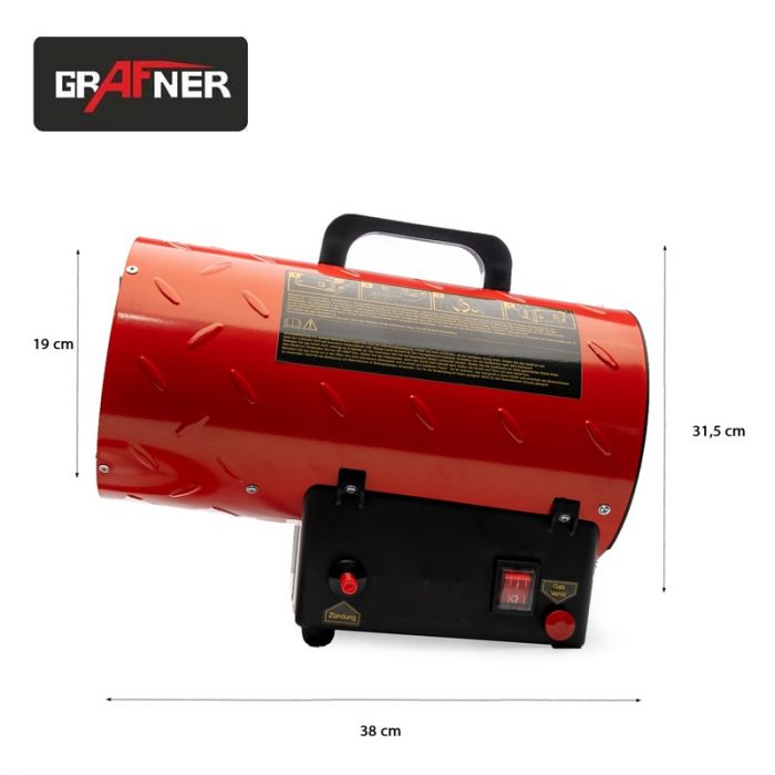 Газов калорифер 10 kW Grafner GH11036 / HEU 22604 / 6