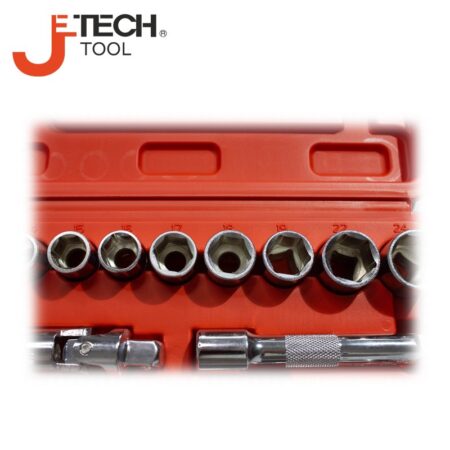 Гедоре комплект тресчотка с вложки 1/2“, 15части / JeTECH Je SK1/2-15SP/ 3