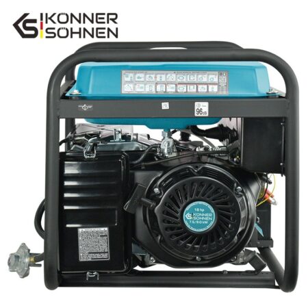 Генератор за ток на газ/бензин 8kW, AVR / KS 10000E G / 7