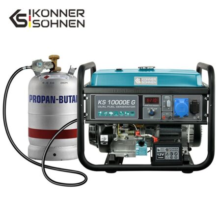 Генератор за ток на газ/бензин 8kW, AVR / KS 10000E G / 1