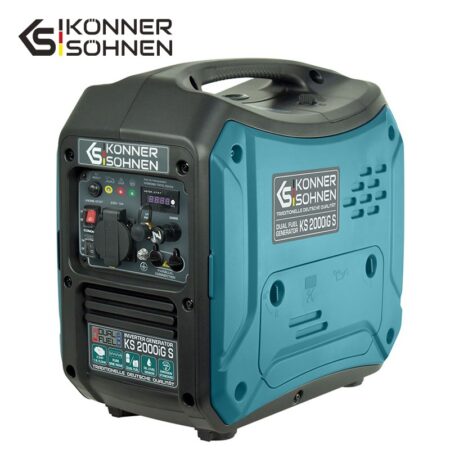 Инвертовен Генератор за ток на газ/бензин 2000W / KS 2000iG S / 3
