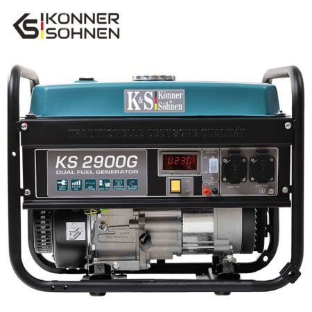 Генератор за ток на газ(LPG)/бензин с AVR, 2500W, 230V / KS 2900G / 3