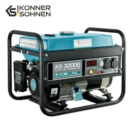 Генератор за ток на газ/бензин с AVR 3000W / KS 3000G / 2