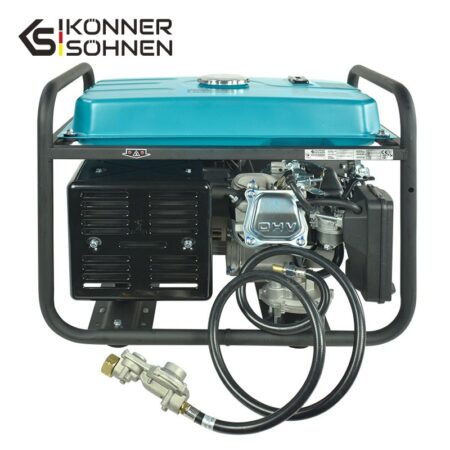 Генератор за ток на газ(LPG)/бензин с AVR, 4000W, 230V / KS 5000E G / 6