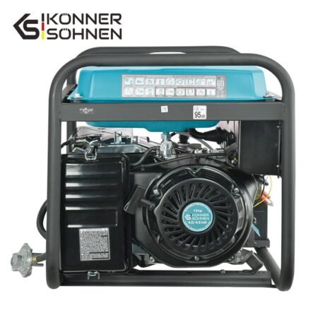 Генератор за ток на газ(LPG)/бензин с AVR, 4000W, 230V / KS 5000E G / 8