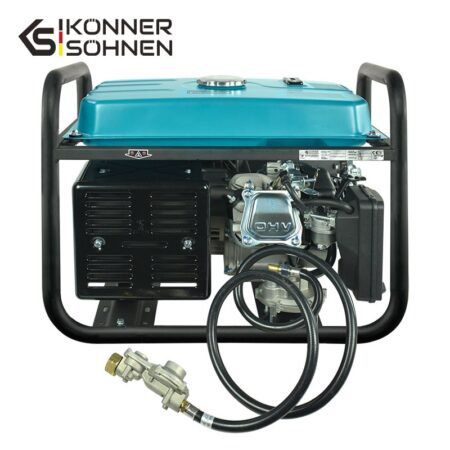 Генератор за ток на газ LPG/бензин с AVR 6000W / KS 9000E G / 6