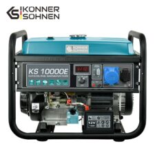 Бензинов Генератор за ток с електрически стартер и AVR, 8kW, 230V / KS 10000E /