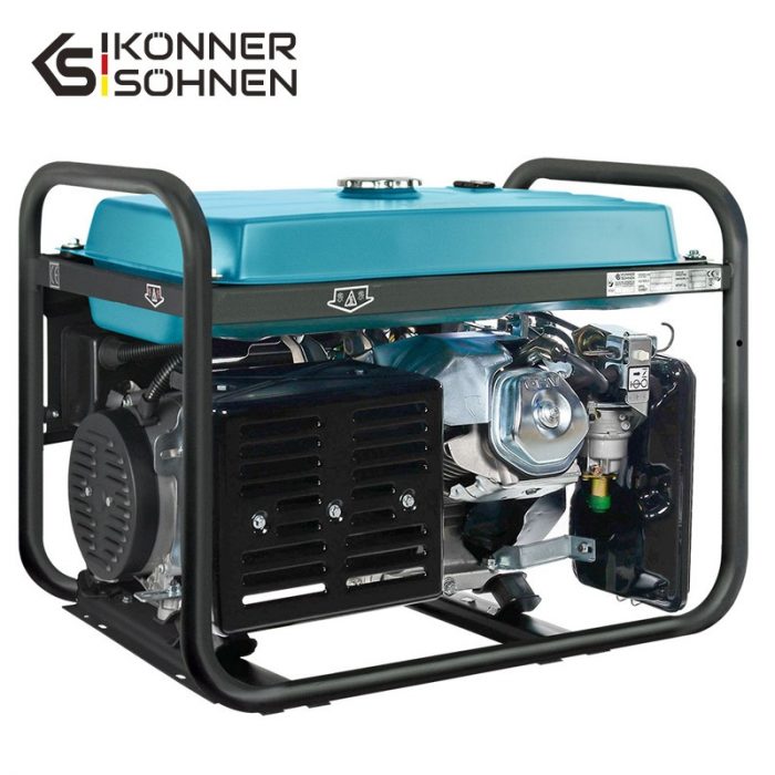 Бензинов Генератор за ток с електрически стартер и AVR, 8kW, 230V / KS 10000E / 4