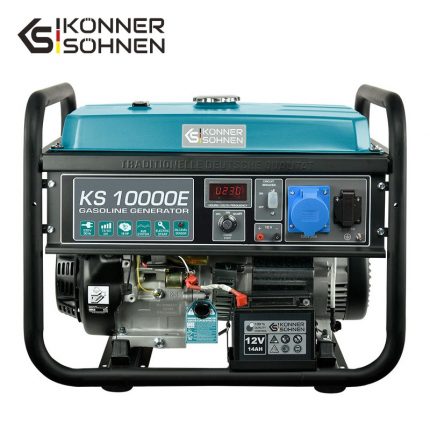 Бензинов Генератор за ток с електрически стартер и AVR, 8kW, 230V / KS 10000E /