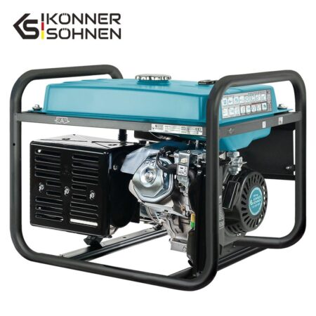 Бензинов Генератор за ток с електрически стартер и AVR, 8kW, 230V / KS 10000E / 6