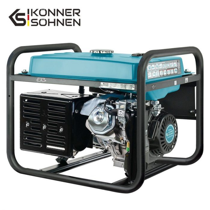 Бензинов Генератор за ток с електрически стартер и AVR, 8kW, 230V / KS 10000E / 6