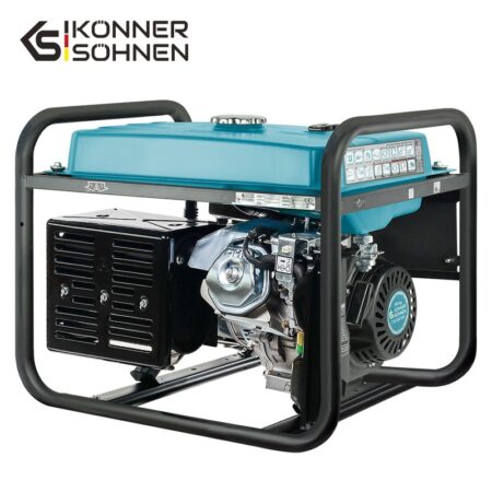 Трифазен/Монофазен Бензинов Генератор за ток с ATS, 8000W / KS 10000E-3 ATS / 6
