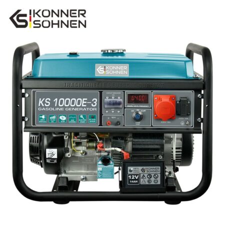 Трифазен Бензинов Генератор за ток с AVR 8000W / KS 10000E-3 / 2
