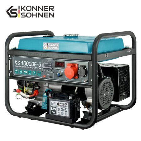 Трифазен Бензинов Генератор за ток с AVR 8000W / KS 10000E-3 / 4