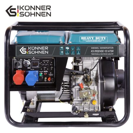Дизелов Генератор за ток с AVR, ATSR, 5.5/6.5 kW, 230/400V / KS 8100HDE-1/3 ATSR / 3