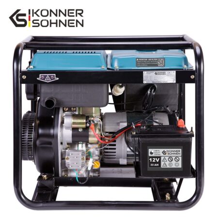 Дизелов Генератор за ток с AVR, ATSR, 5.5/6.5 kW, 230/400V / KS 8100HDE-1/3 ATSR / 5