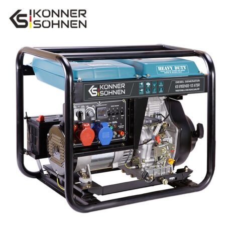 Дизелов Генератор за ток с AVR, ATSR, 5.5/6.5 kW, 230/400V / KS 8100HDE-1/3 ATSR / 1