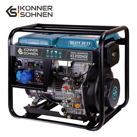 Дизелов генератор за ток с AVR, 6 kW / KS 8100HDE / 3