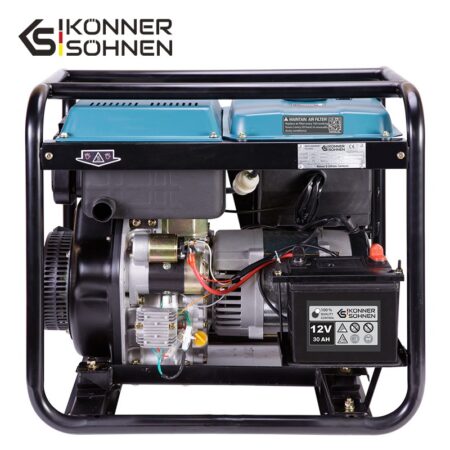 Дизелов генератор за ток с AVR, 6 kW / KS 8100HDE / 4