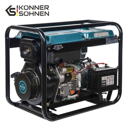 Дизелов генератор за ток с AVR, 6 kW / KS 8100HDE / 5