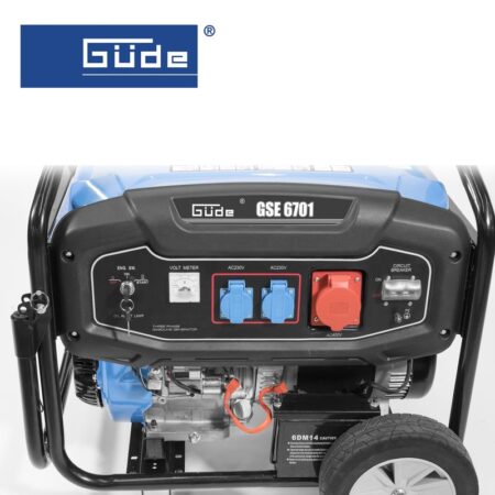 Генератор за ток 5400W GUDE GSE 6701 RS / 40730 / 2