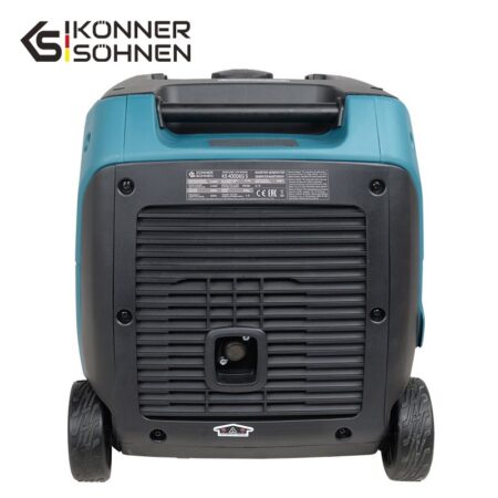 Тих Инверторен Генератор за ток на газ/бензин 4000W / KS 4000iEG S / 7