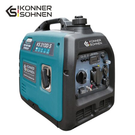 Тих Бензинов Инверторен генератор за ток 3100 W / KS 3100i S / 1