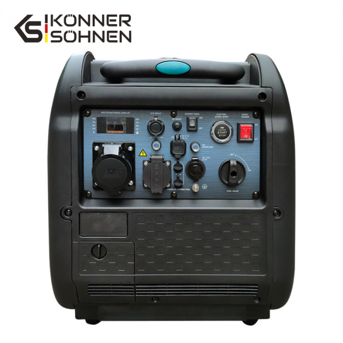 Тих инверторен генератор на бензин 5500W / KS 5500iE S ATSR / 2