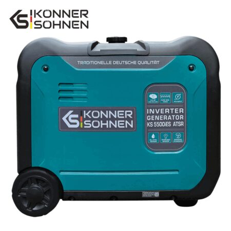 Тих инверторен генератор на бензин 5500W / KS 5500iE S ATSR / 4