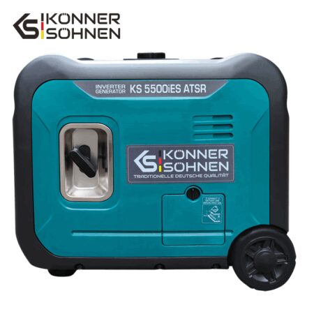 Тих инверторен генератор на бензин 5500W / KS 5500iE S ATSR / 6