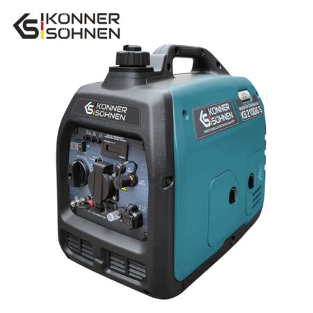 Тих Инверторен генератор за ток на 2000W Газ/бензин / KS 2100iG S / 8