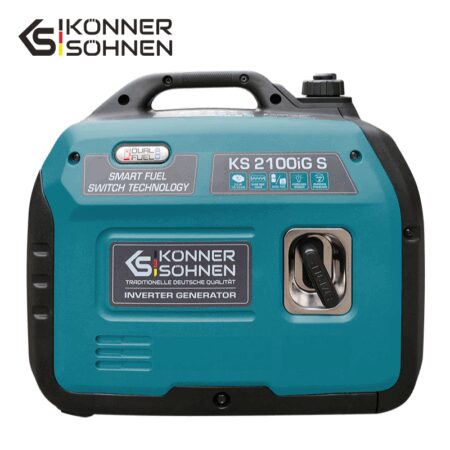 Тих Инверторен генератор за ток на 2000W Газ/бензин / KS 2100iG S / 7