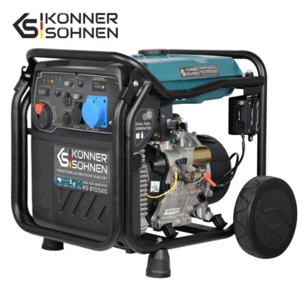 Инверторен Генератор за ток на Газ (LPG)/бензин 8,5 kW KS 8100iEG 8
