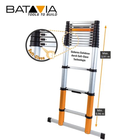 GIRAFFE AIR Телескопична стълба 3.91 м / BATAVIA 7062759 / 4